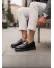 Mocasini barbati H, casual, negri, piele eco, comozi , H01